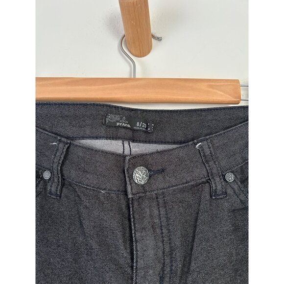 Prana Womens Dark Gray Mid-Rise Bootcut Denim Jeans Size 8/29 - Picture 5 of 11
